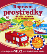 Dopravní prostředky - Skvělá zábava se samolepkami