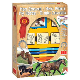 Razítka koně,box  4ks