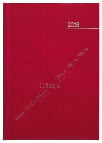 Diář 2016 - Kronos červený týdenní A5