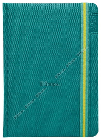 Diář 2016 - Janus tyrkysový týdenní A5