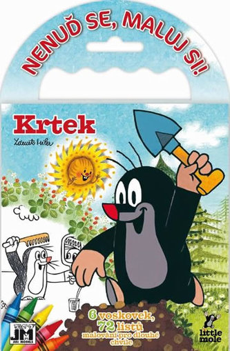 Krtek 2 - Omalovánky na cesty Krtek 2 - Omalovánky na cesty