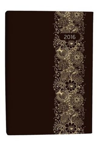 Diář B6 Elegant denní 2016