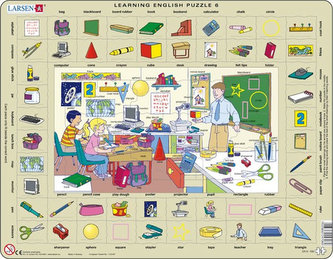 Puzzle Hodina angličtiny 670 dílků Puzzle Hodina angličtiny 670 dílků