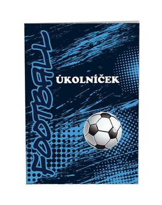 Školní úkolníček A6 - Football