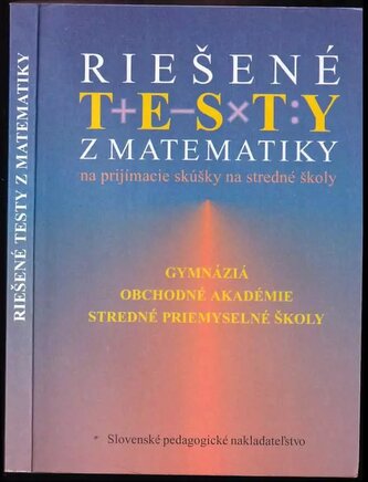 Riešené testy z matematiky