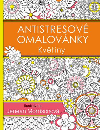 Antistresové omalovánky: Květiny