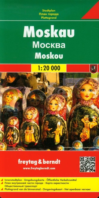 PL 107 Moskva 1:20 000 / plán města