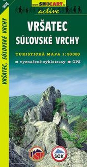SC 1076 Vršatec, Súľovské vrchy 1:50 000