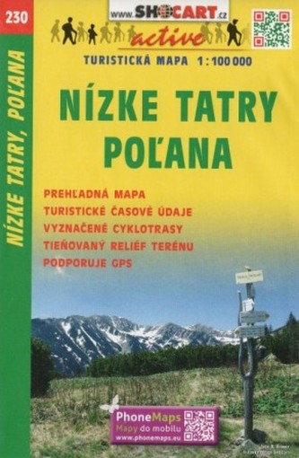 SC 230 Nízke Tatry, Poľana 1:100 000