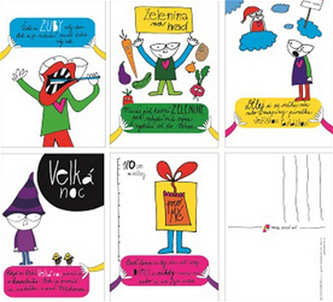 Jak přežít v kostce - Pohlednice