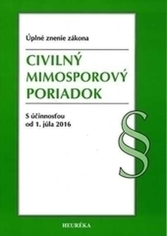 Civilny mimosporový poriadok, Úzz, 2015