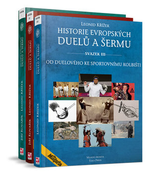 Historie evropských duelů a šermů svazek I.+ II. + III.: komplet