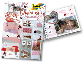Scrapbooking set Láska