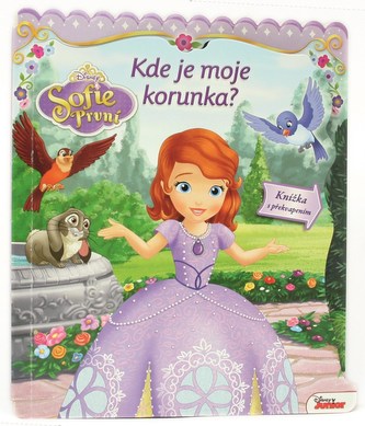 Sofie První - Kde je moje korunka? - Leporelo s okénky