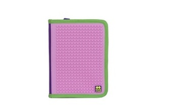 Pixie Školní Penál PXA-03 fialová / růžová