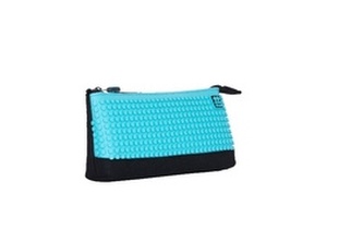 Pixie Penál PXA-01 černá / tyrkysová