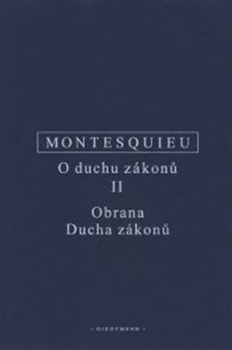 O duchu zákonů II.