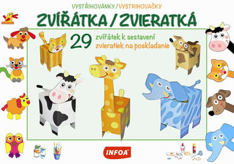 Vystřihovánky Zvířátka/Zvieratká