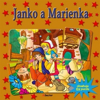 Janko a Marienka-6x puzzle