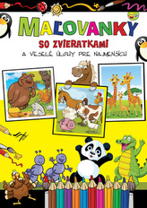 Maľovanky so zvieratkami a veselé úlohy