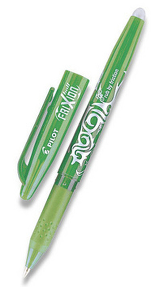 Roller "Frixion Ball", světle zelená, 0,7/0,35mm, vymazatelný, PILOT