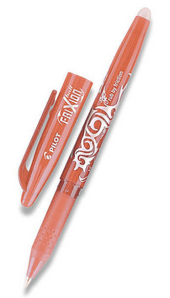 Roller "Frixion Ball", oranžová, 0,7/0,35mm, vymazatelný, PILOT