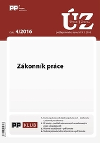Úplne znenia zákonov 4-2016