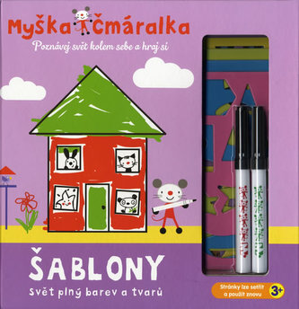 Myška Čmáralka - Šablony