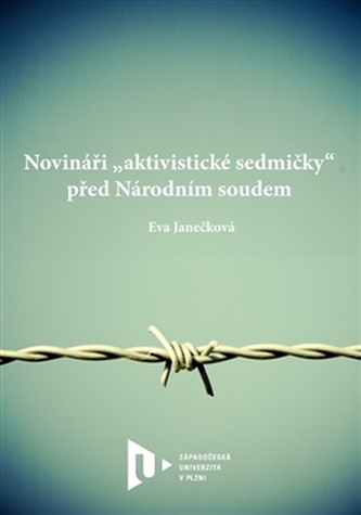 Novináři „aktivistické sedmičky“ před Národním soudem