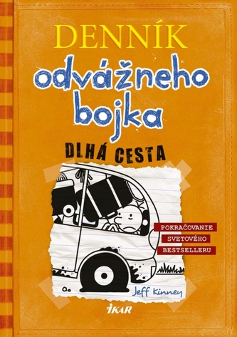 Denník odvážneho bojka : Dlhá cesta - 9 (Jeff Kinney, 2016)