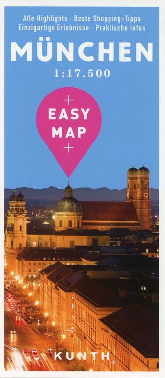 Mnichov - Easy Map 1:17 500