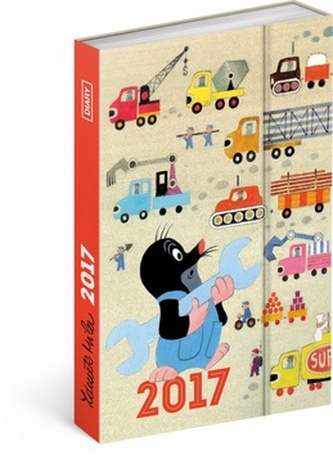 Diář 2017 - Krteček - týdenní