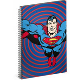 Blok - Superman/Circles, A5 linkovaný,spirálový