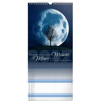 Kalendář nástěnný 2017 - Měsíc