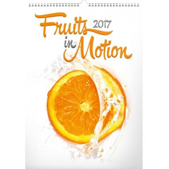 Kalendář nástěnný 2017 - Ovoce v pohybu
