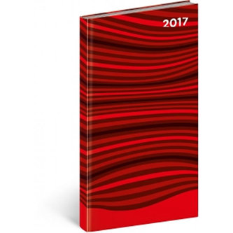 Diář 2017 - Cambio - kapesní/Pruhy