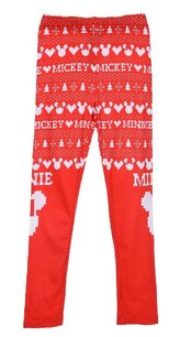 LEGÍNY MINNIE VÁNOCE - velikost 3-4