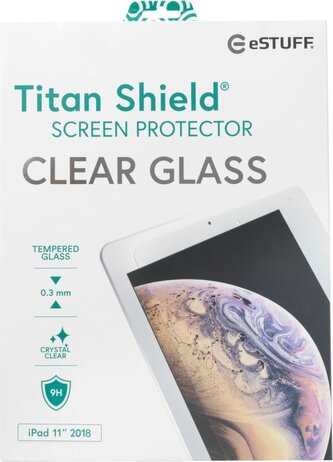 eSTUFF Titan Shield Ochranná sklo iPad Pro 11 2024 – Čiré eSTUFF Titan Shield Ochranná sklo iPad Pro 11 2024 – Čiré