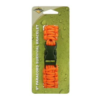 Vojenský náramek BCB Paracord 9 - oranžový