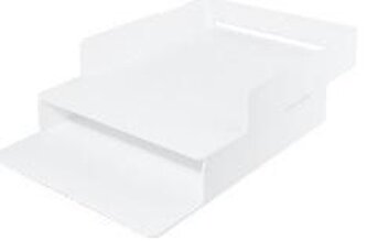 Szuflady na dokumenty kuwetki 2szt biały