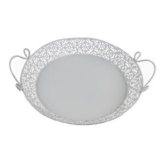 Dekorační kovový podnos K3845/2