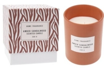 Aromatická svíčka ve skle Amber Sandalwood 10x8 cm