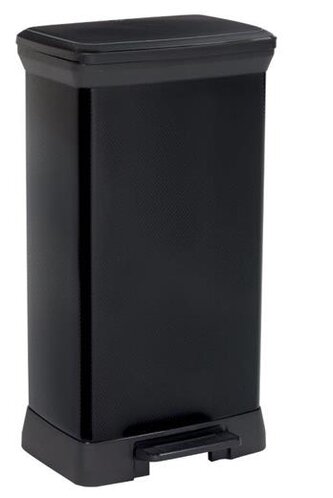 Odpadkový koš Curver Deco Bin 50l černý Odpadkový koš Curver Deco Bin 50l černý