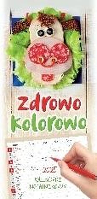 Kalendarz 2025 rodzinny notatnikowy Zdrowo kolor. Kalendarz 2025 rodzinny notatnikowy Zdrowo kolor.