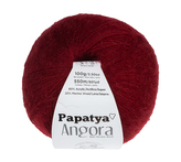 Příze ANGORA MERINO - bordó - 100g / 550 m