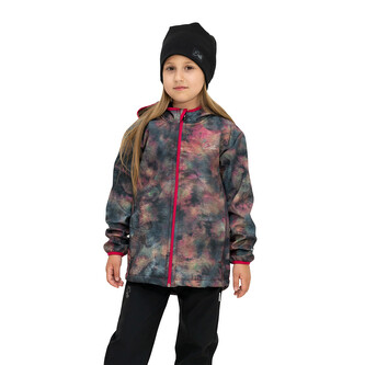 Dětská softshellová bunda DUO Rainbow; Barva: duhová; Velikost: 98