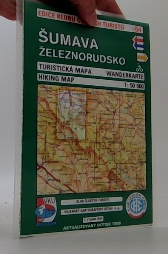 Šumava Železnorudsko turistická mapa