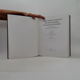 The compact edition of the oxford english dictionary