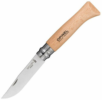 OPINEL 000405 VRI N°08 Inox - vreckový nôž 8,5 cm, bukové drevo, blister