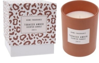 Aromatická svíčka ve skle Tobacco Amber 10x8 cm